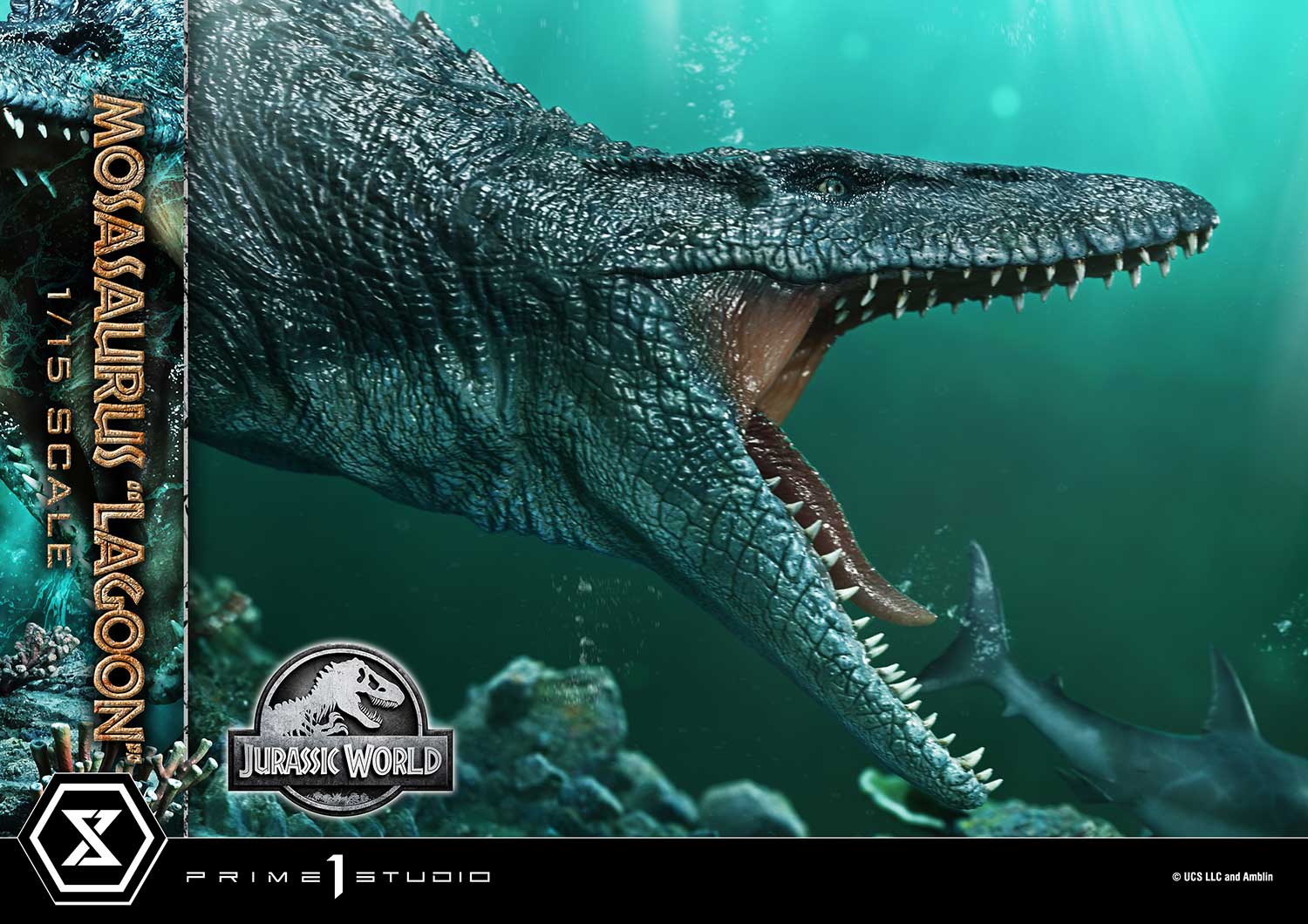 Legacy Museum Collection Jurassic World (Film) Mosasaurus "Lagoon" Bonus Version 1/15 Scale