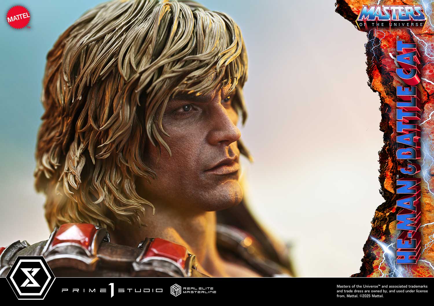 Real Elite Masterline Masters of the Universe He-Man & Battle Cat