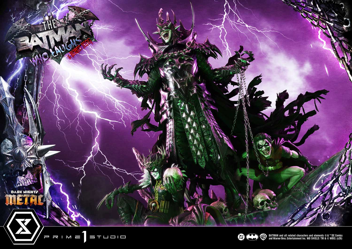 (PRE-ORDER) Museum Masterline Dark Nights: Death Metal The Batman Who Laughs & Robin King