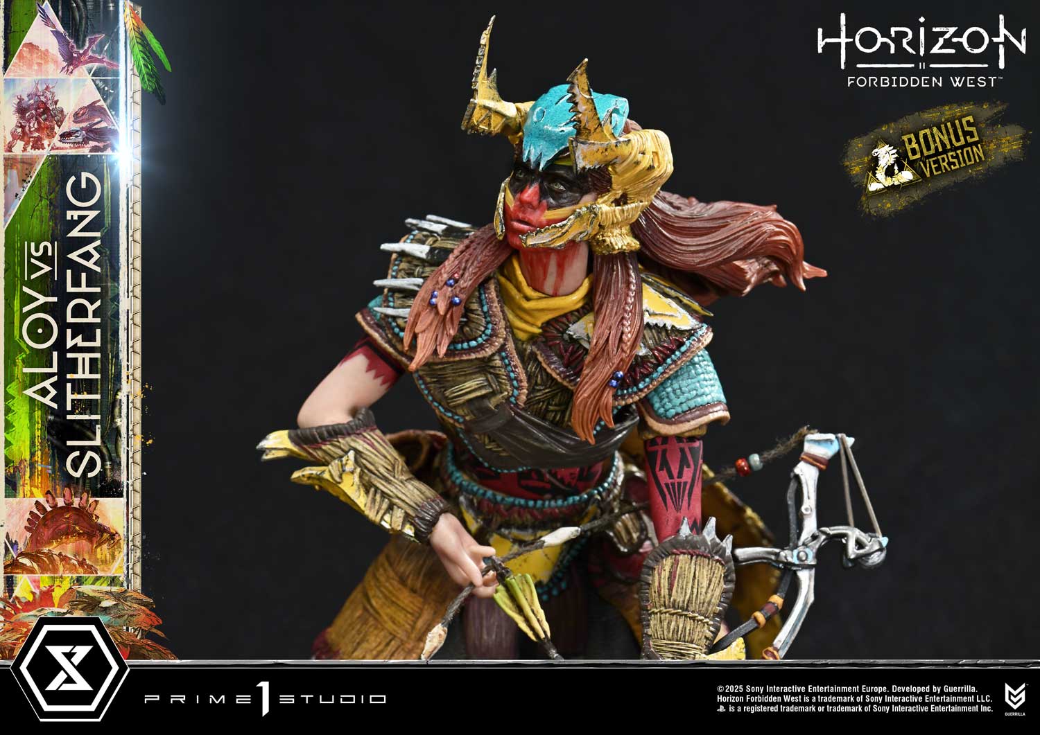 Ultimate Diorama Masterline Horizon Forbidden West Aloy vs. The Slitherfang