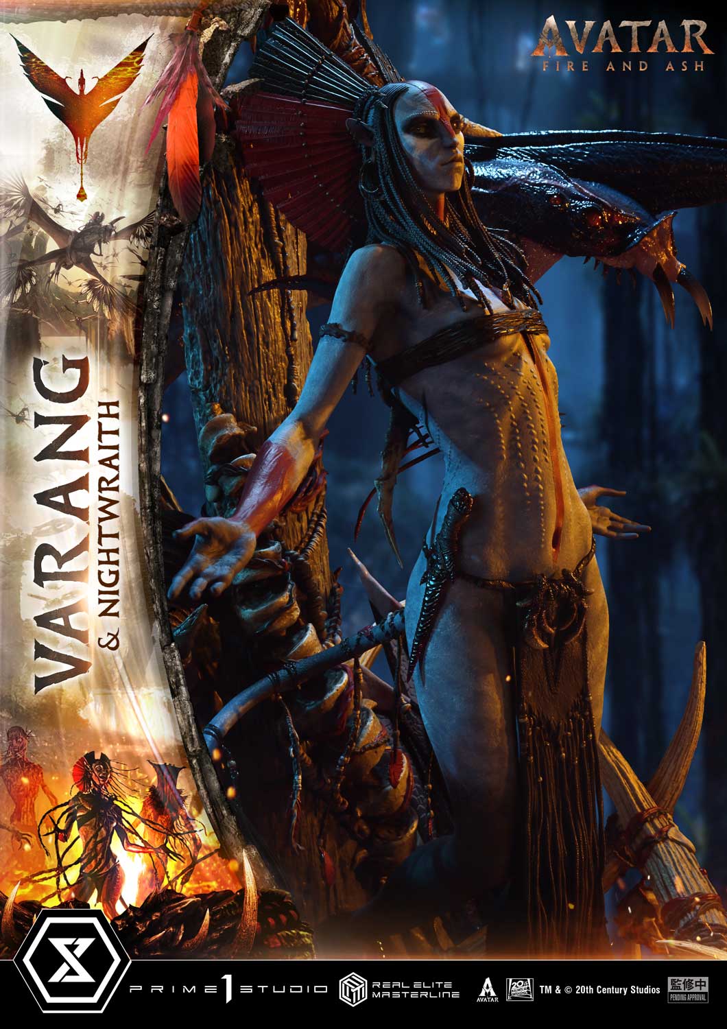 Real Elite Masterline Avatar: Fire and Ash (Film) Varang &amp; Nightwraith Avatar Legacy Collection