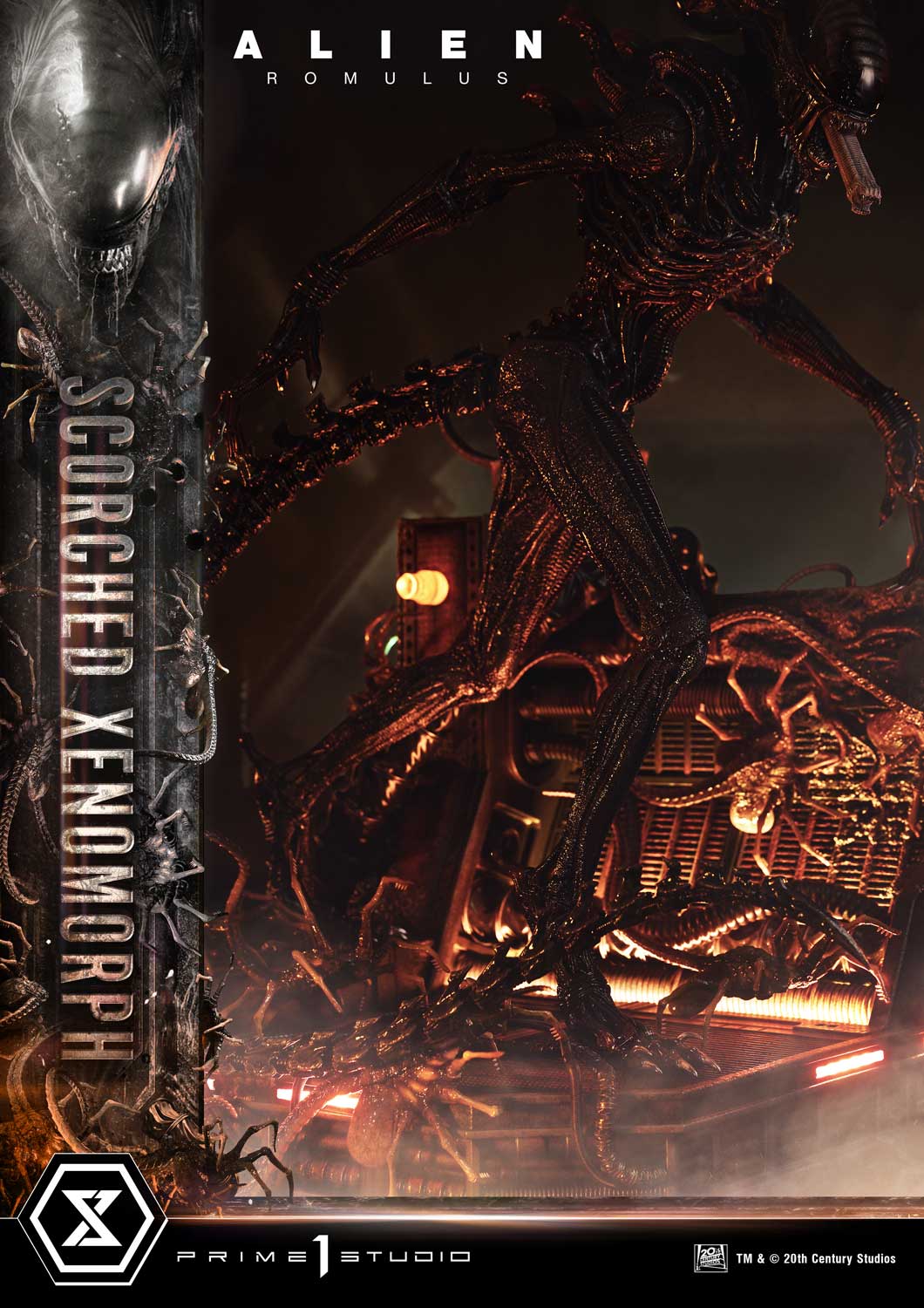 Museum Masterline XL Alien: Romulus Scorched Xenomorph