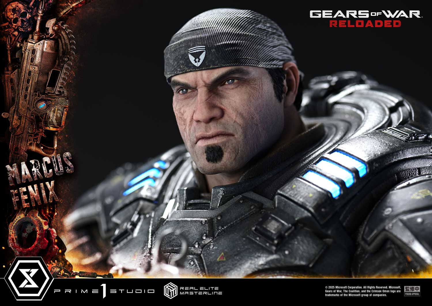 Real Elite Masterline Gears of War: Reloaded Marcus Fenix