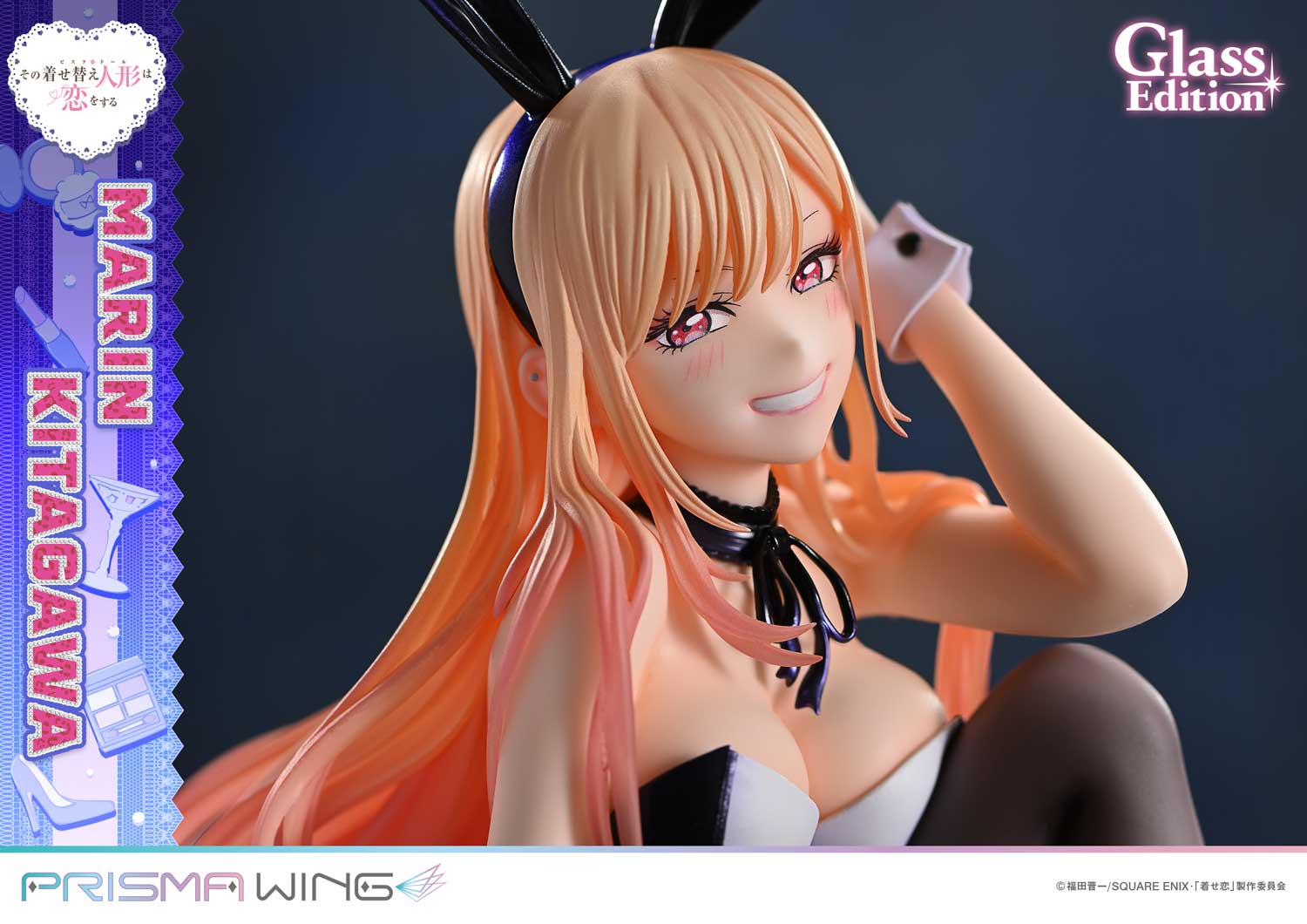 PRISMA WING TV animation My Dress-Up Darling Marin Kitagawa Glass Edition 1/7 Scale Pre-Painted Figure