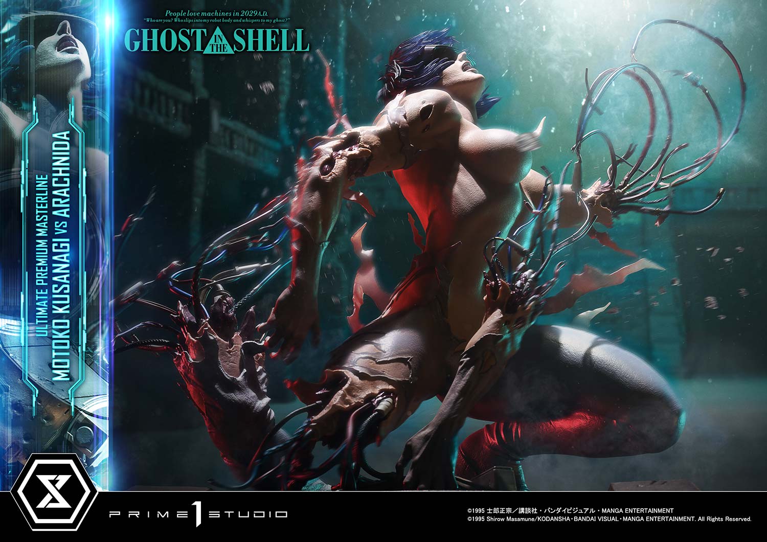Ultimate Premium Masterline GHOST IN THE SHELL Motoko Kusanagi VS Arachnida