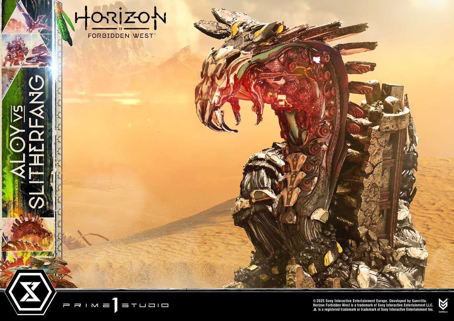 Ultimate Diorama Masterline Horizon Forbidden West Aloy vs. The Slitherfang Bonus Version