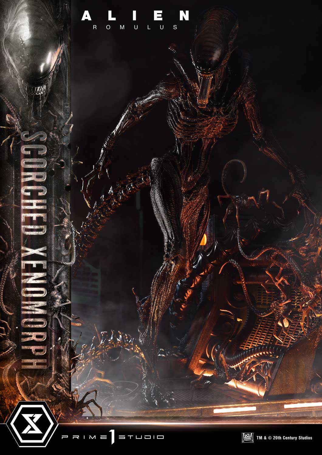 Museum Masterline XL Alien: Romulus Scorched Xenomorph