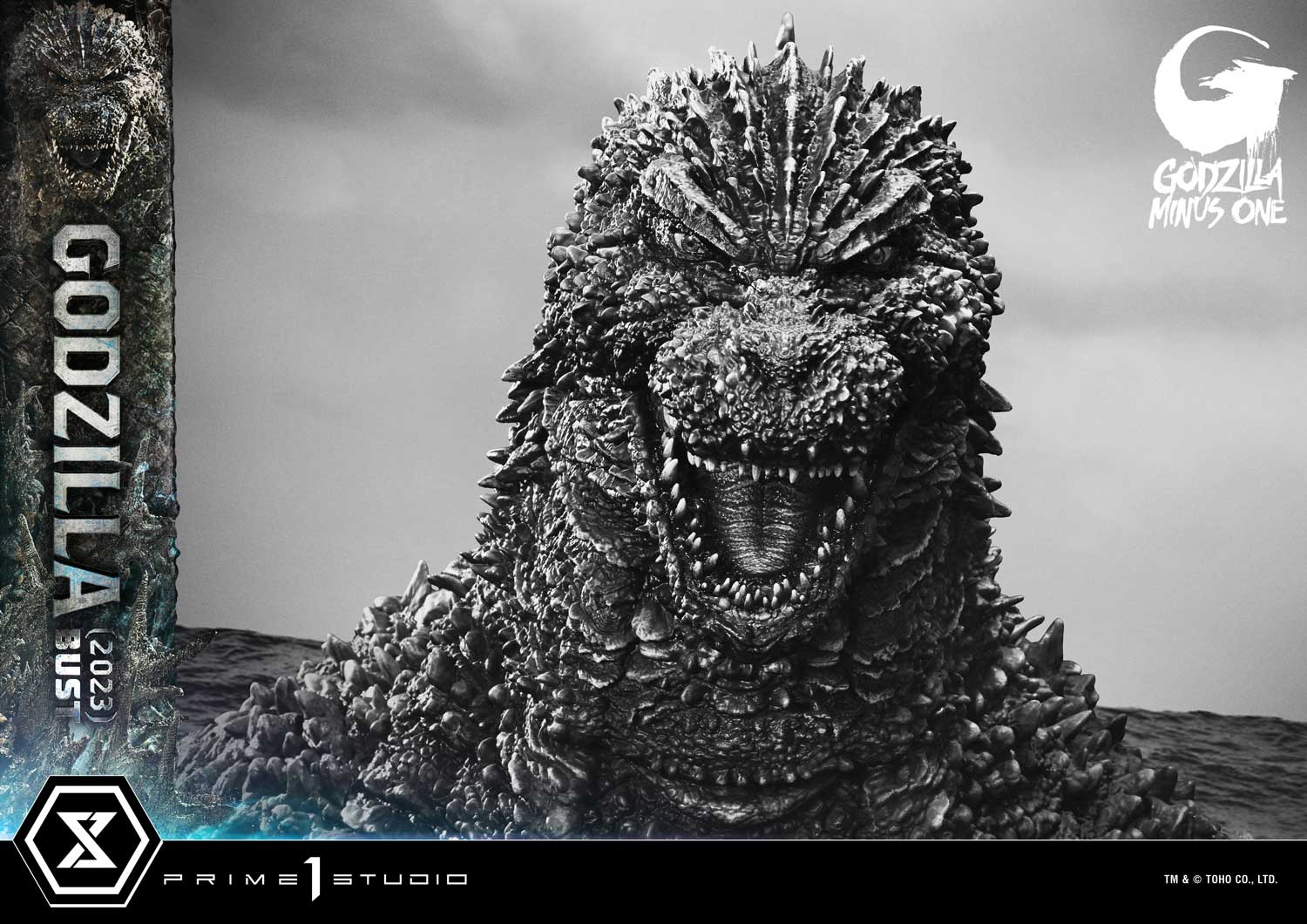 Life Size Bust GODZILLA MINUS ONE (Film) Godzilla (2023) Bonus Version