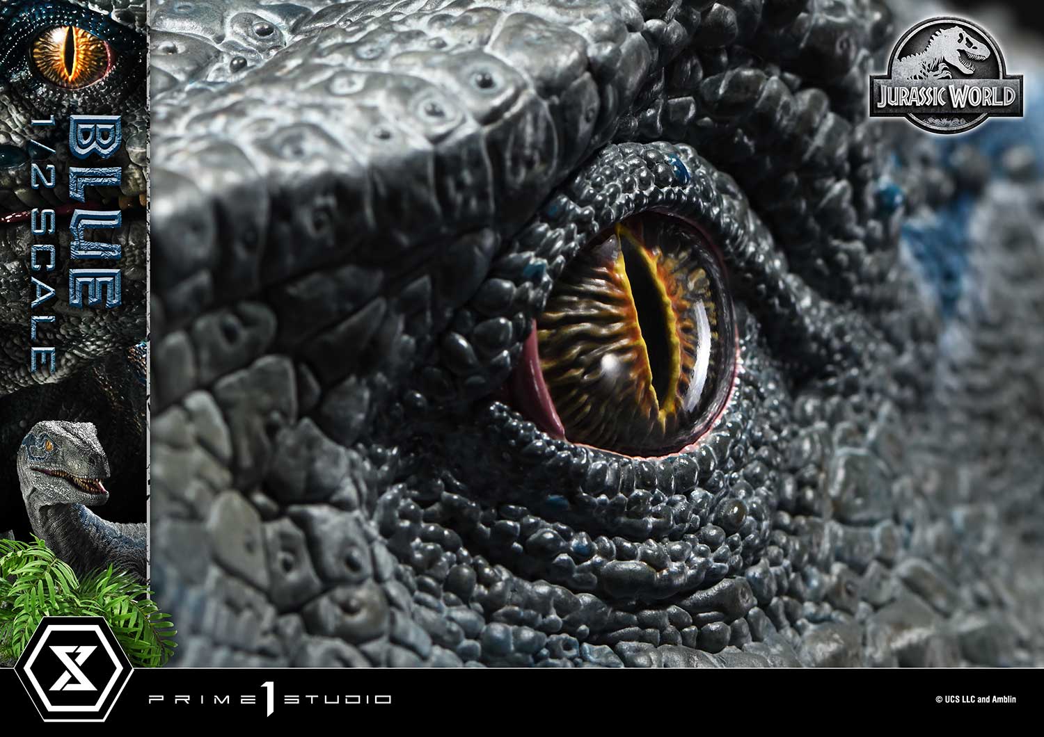 (PRE-ORDER) Legacy Museum Collection Jurassic World: Fallen Kingdom (Film) Blue 1/2 Scale