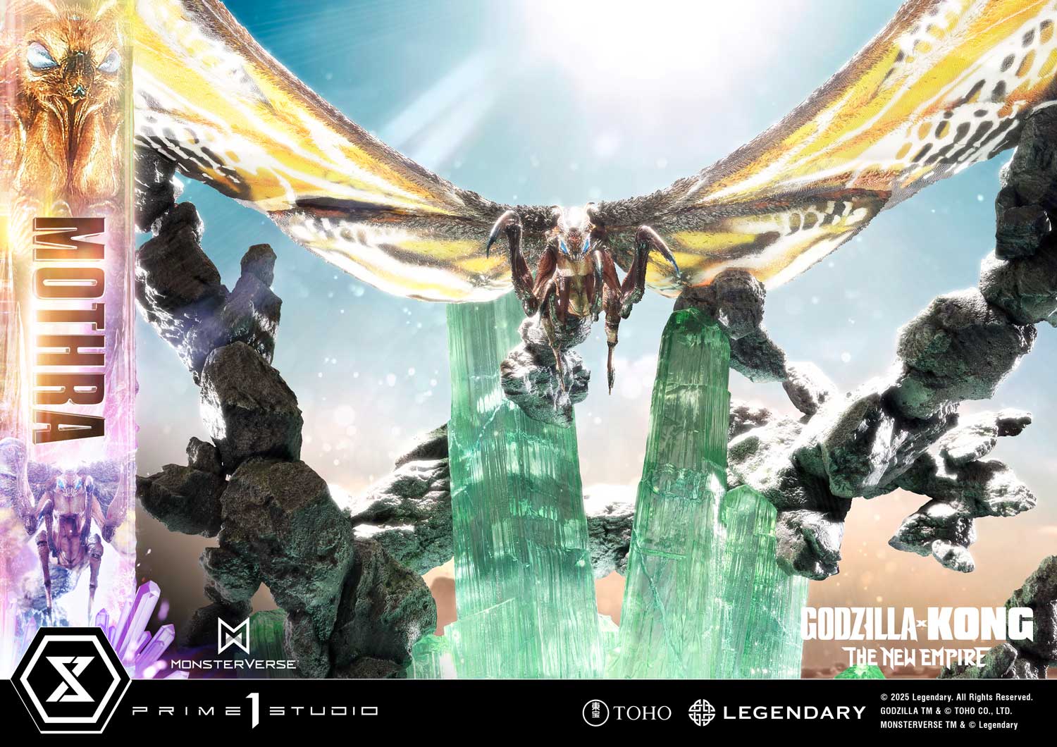 Ultimate Diorama Masterline Godzilla x Kong: The New Empire (Film) Mothra Bonus Version