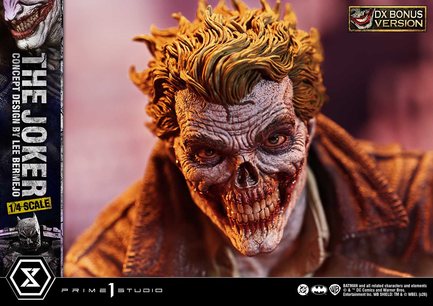 (PRE-ORDER) Ultimate Premium Masterline Batman (Comics) The Joker (Concept Design by Lee Bermejo) DX Bonus Version