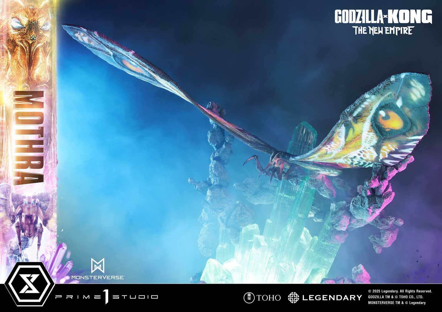 Ultimate Diorama Masterline Godzilla x Kong: The New Empire (Film) Mothra Bonus Version
