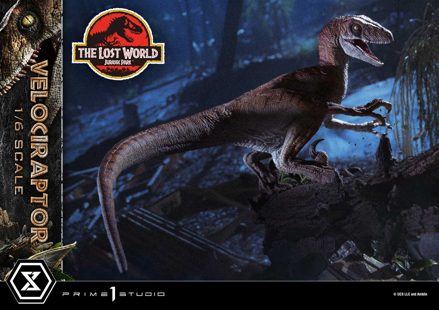 Legacy Museum Collection The Lost World: Jurassic Park (Film) Velociraptor 1/6 Scale