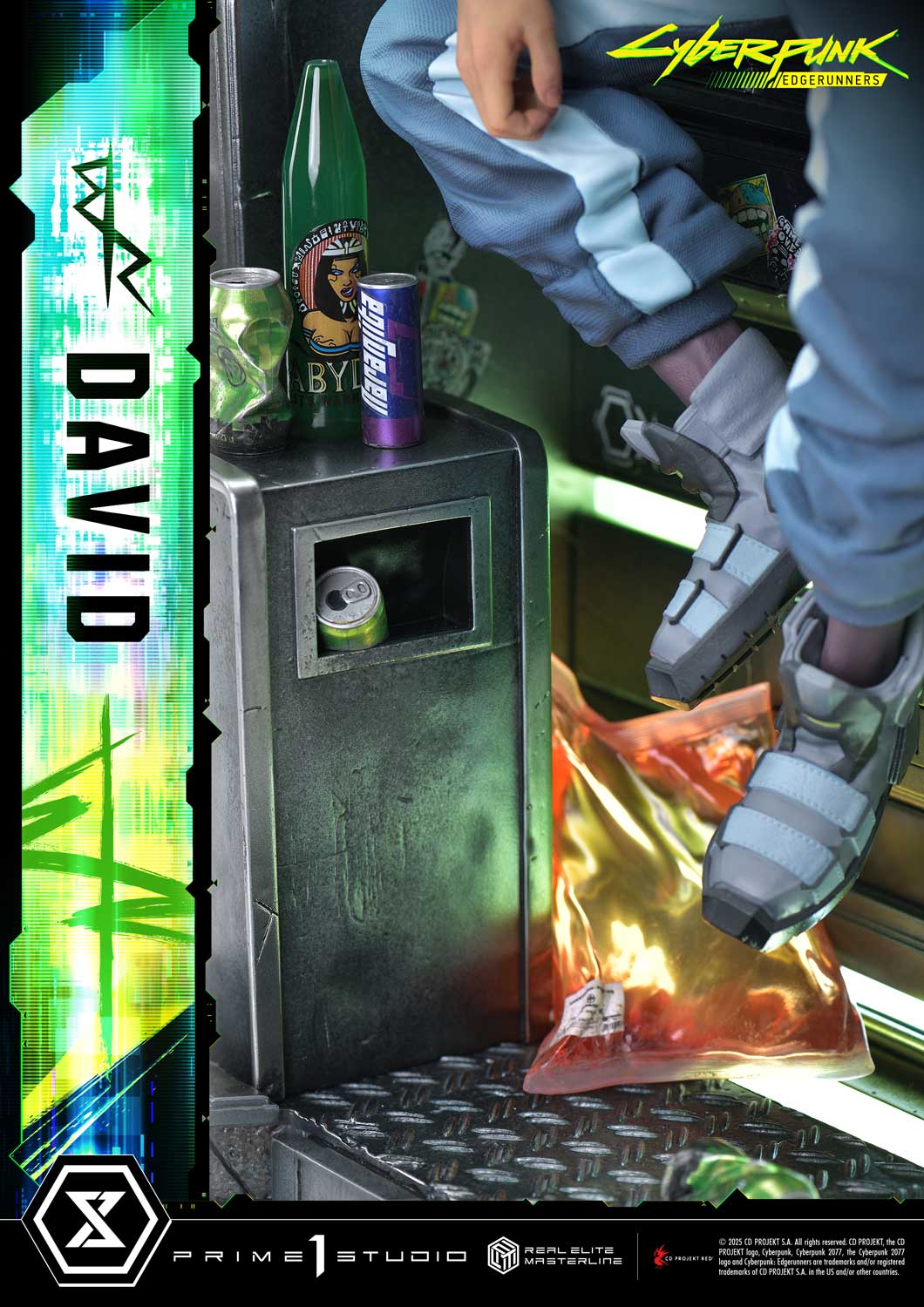 Real Elite Masterline Cyberpunk: Edgerunners David