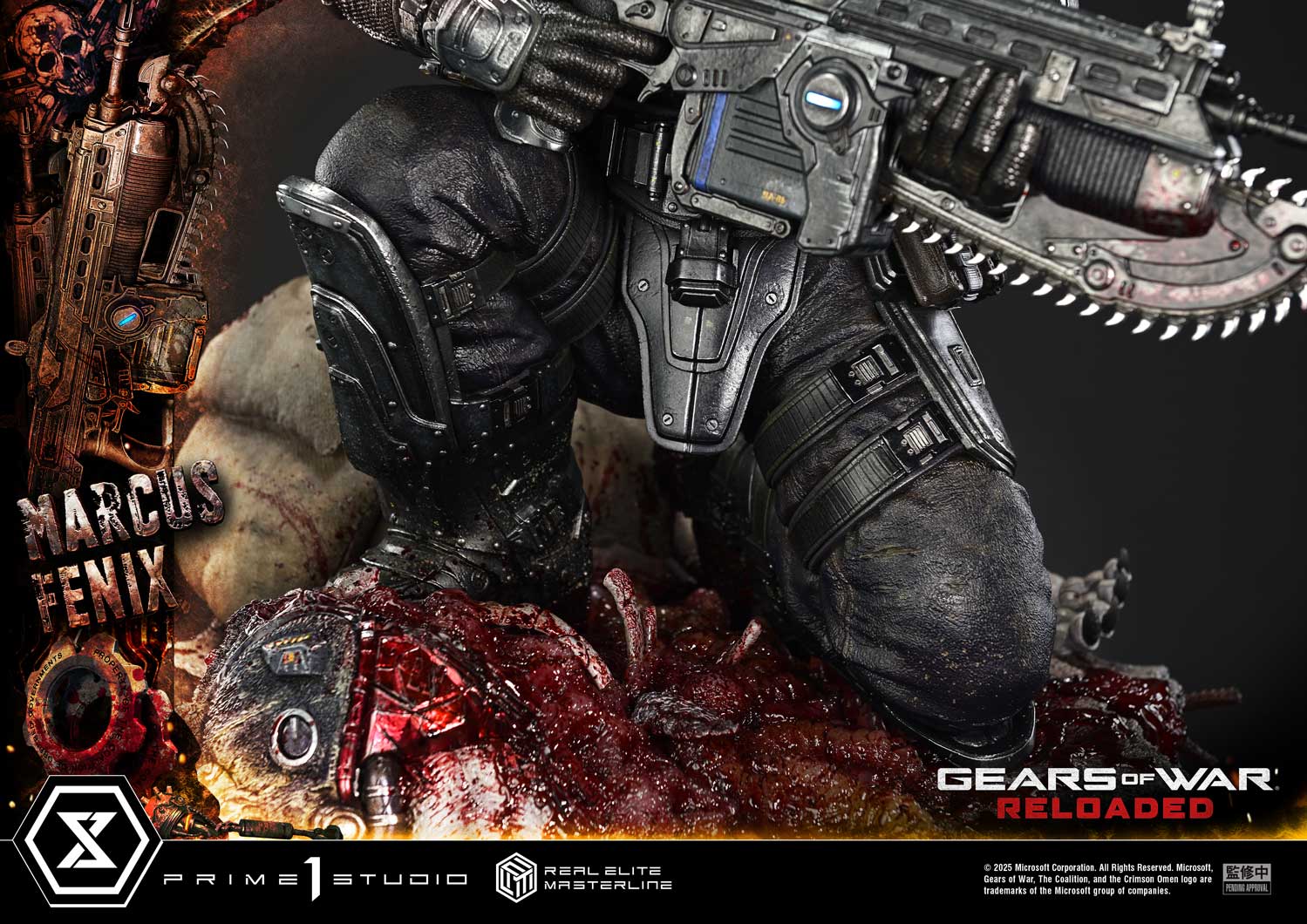 Real Elite Masterline Gears of War: Reloaded Marcus Fenix