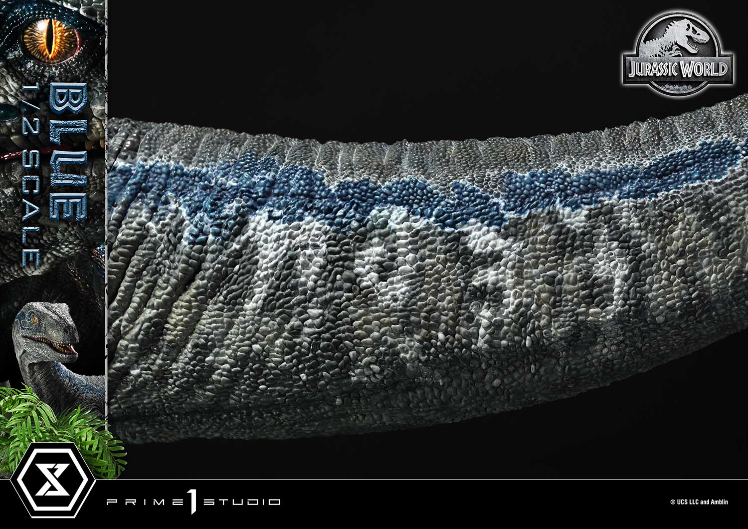 (PRE-ORDER) Legacy Museum Collection Jurassic World: Fallen Kingdom (Film) Blue 1/2 Scale Bonus Version