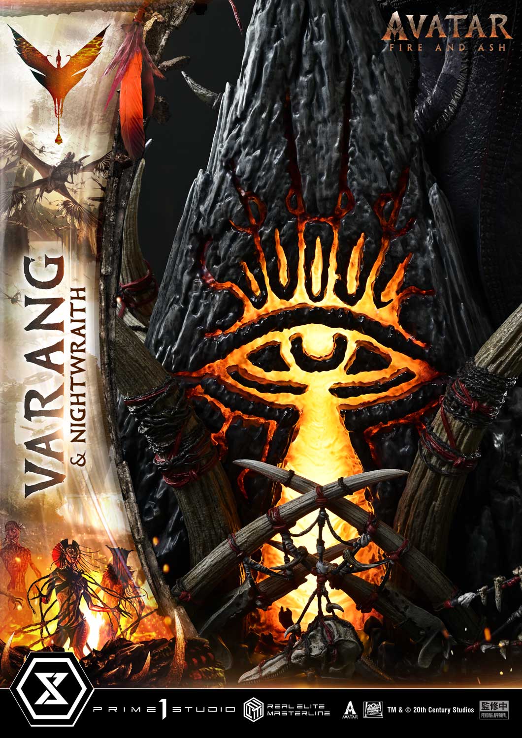 Real Elite Masterline Avatar: Fire and Ash (Film) Varang &amp; Nightwraith Avatar Legacy Collection