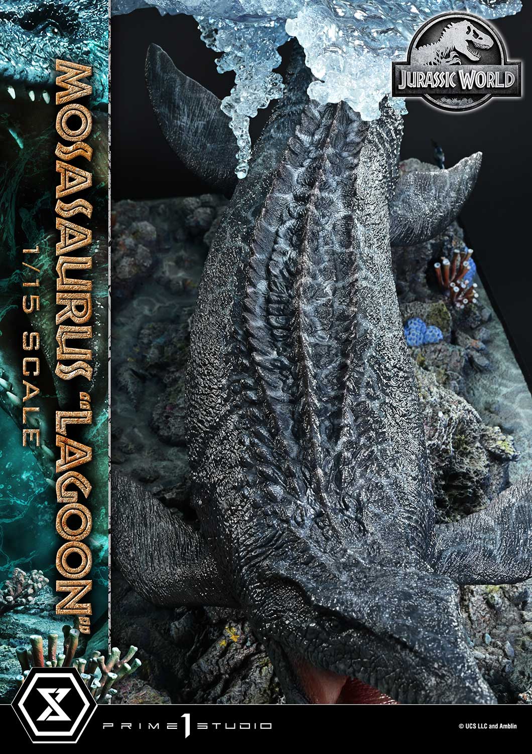 Legacy Museum Collection Jurassic World (Film) Mosasaurus "Lagoon" Bonus Version 1/15 Scale
