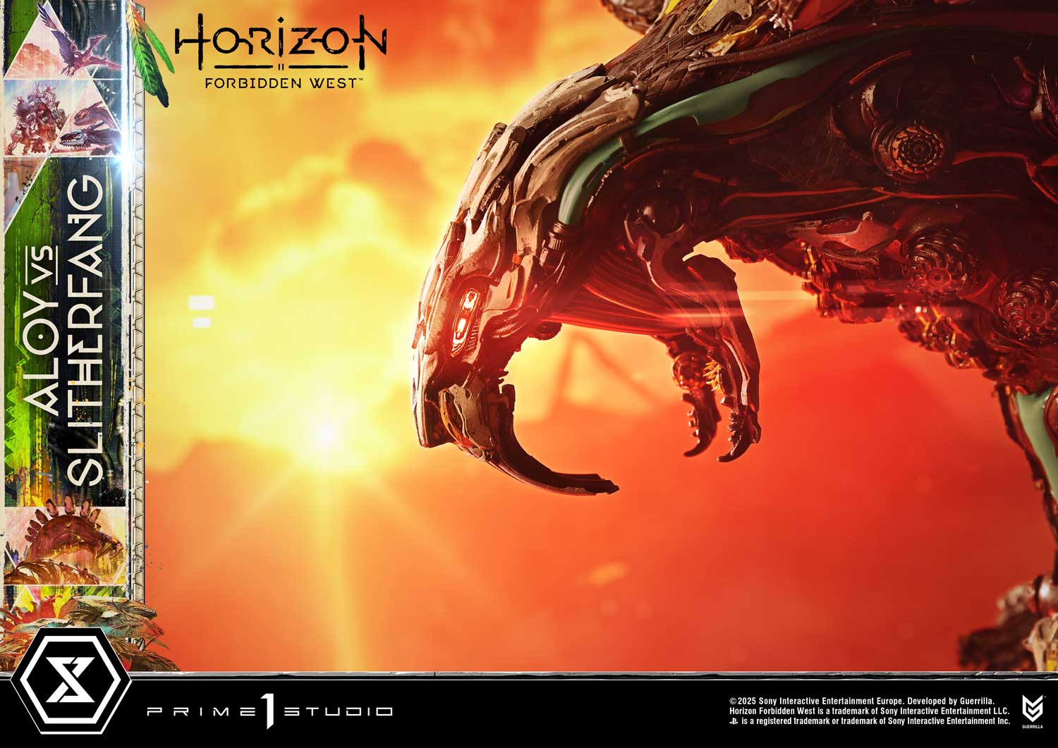 Ultimate Diorama Masterline Horizon Forbidden West Aloy vs. The Slitherfang Bonus Version