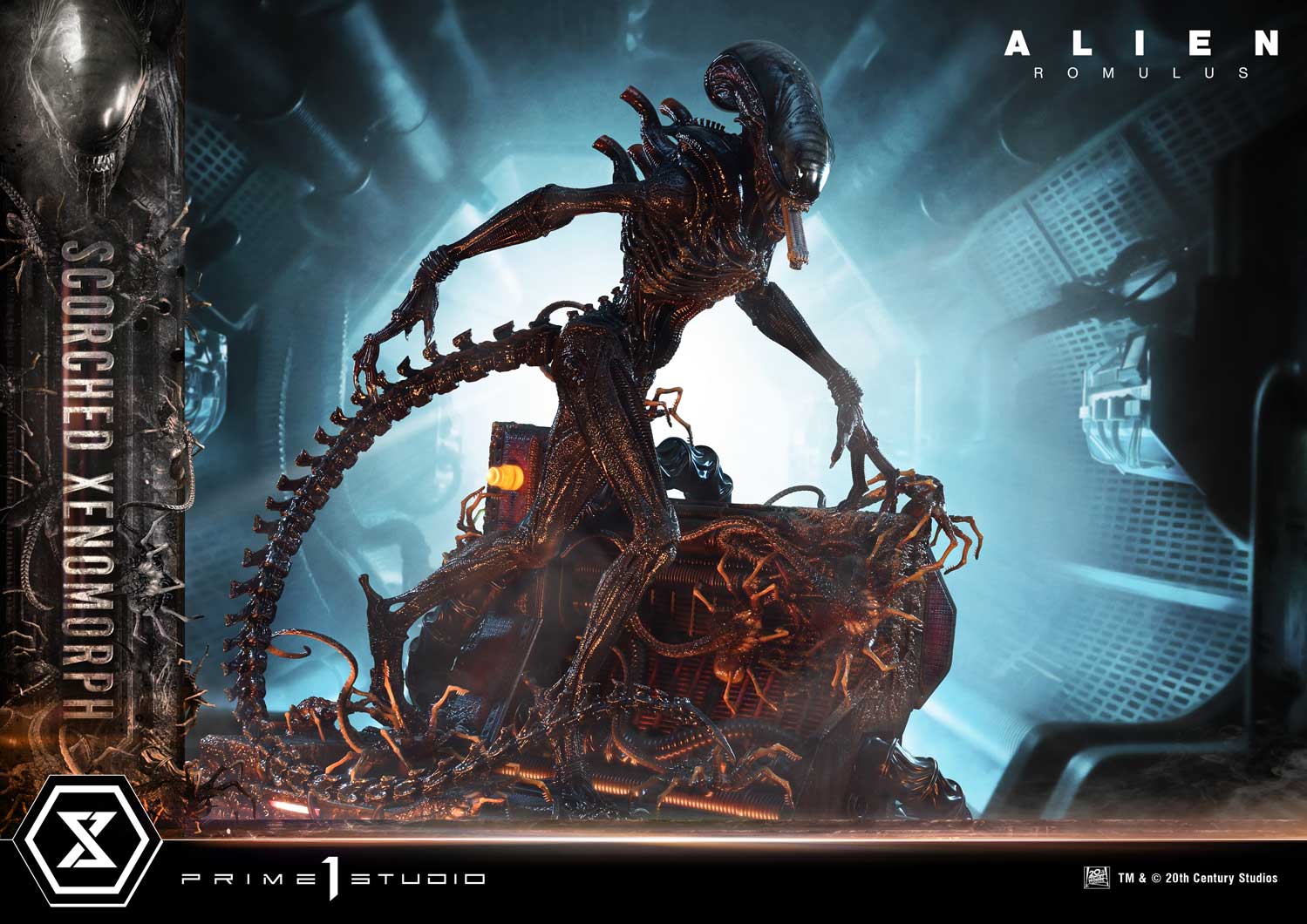 Museum Masterline XL Alien: Romulus Scorched Xenomorph