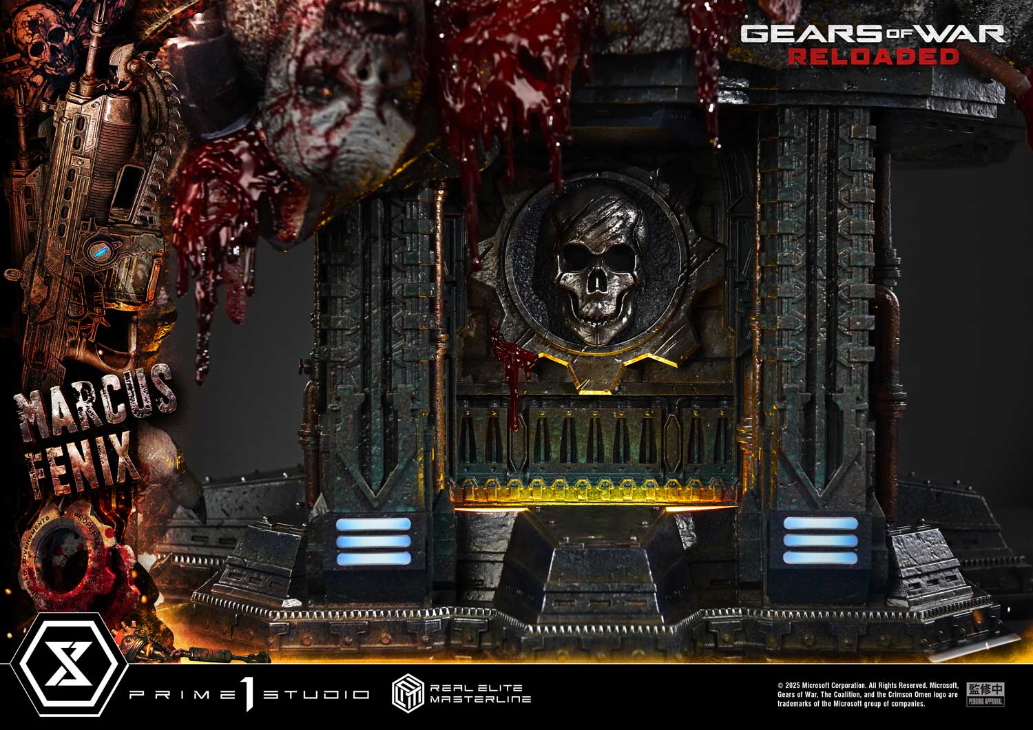 Real Elite Masterline Gears of War: Reloaded Marcus Fenix