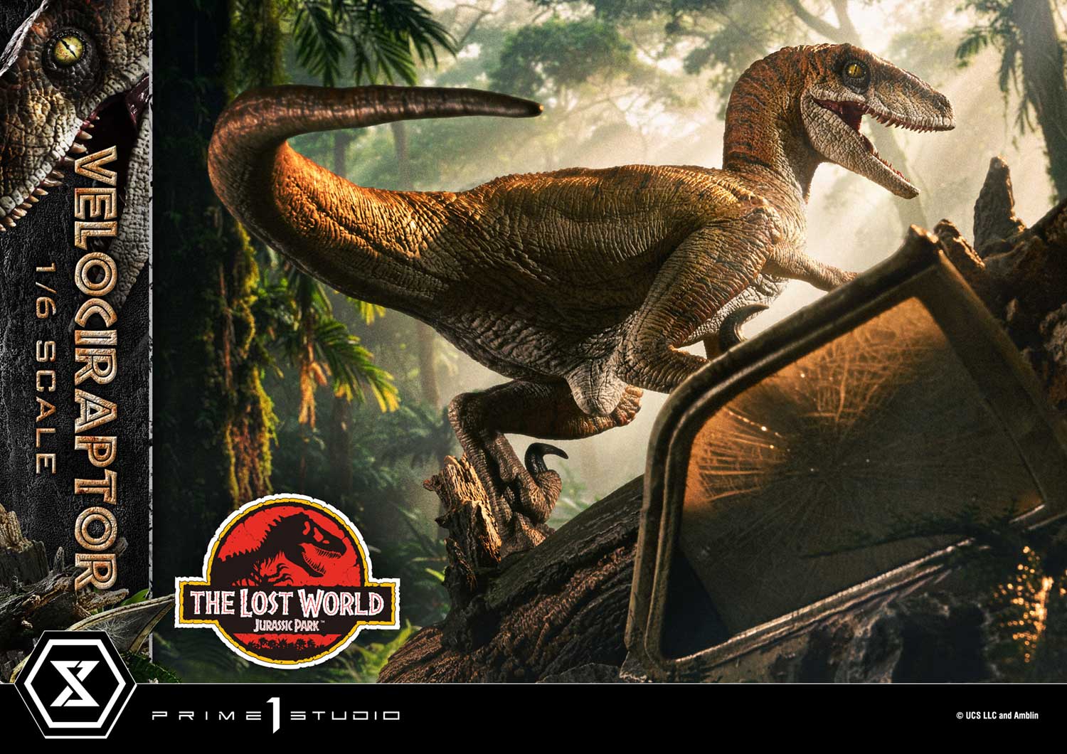 Legacy Museum Collection The Lost World: Jurassic Park (Film) Velociraptor Bonus Version 1/6 Scale