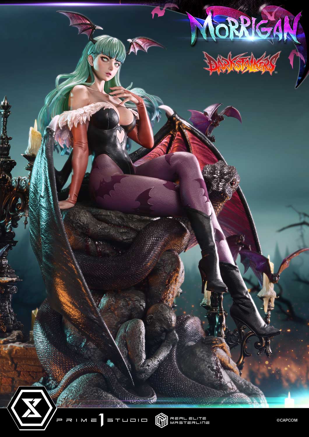 Real Elite Masterline Darkstalkers Morrigan