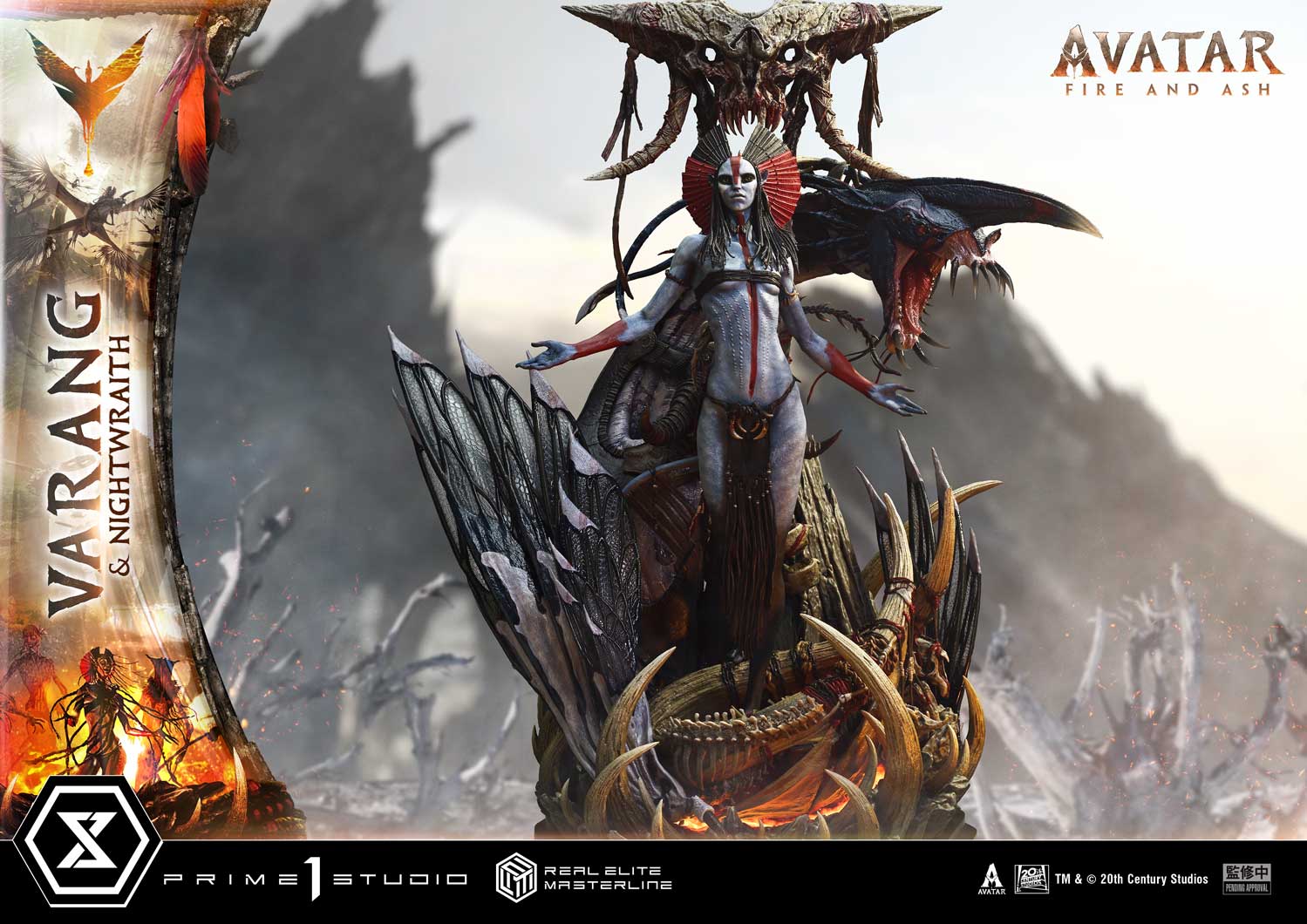 Real Elite Masterline Avatar: Fire and Ash (Film) Varang &amp; Nightwraith Avatar Legacy Collection Bonus Version