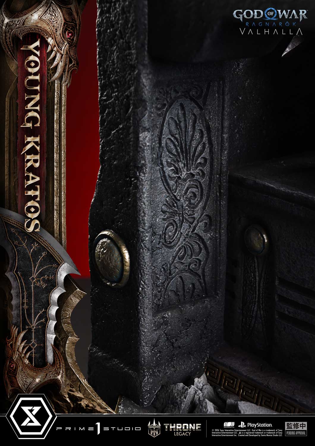 Throne Legacy God of War: Ragnarok Young Kratos