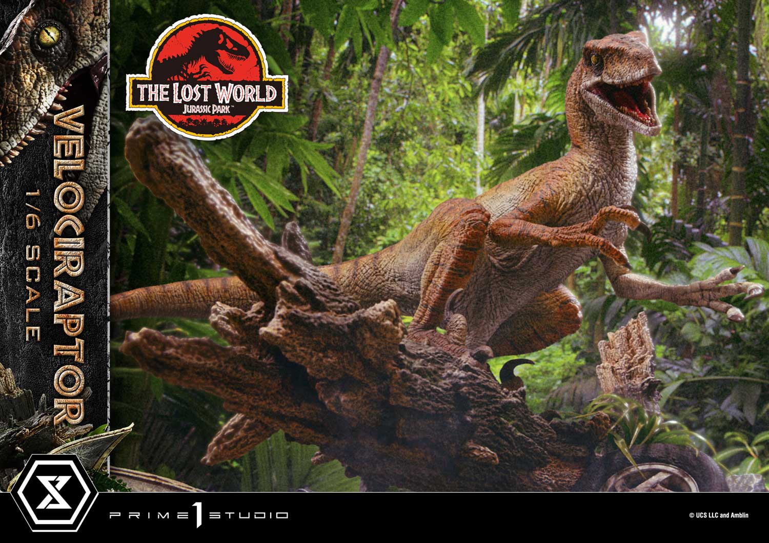 Legacy Museum Collection The Lost World: Jurassic Park (Film) Velociraptor Bonus Version 1/6 Scale