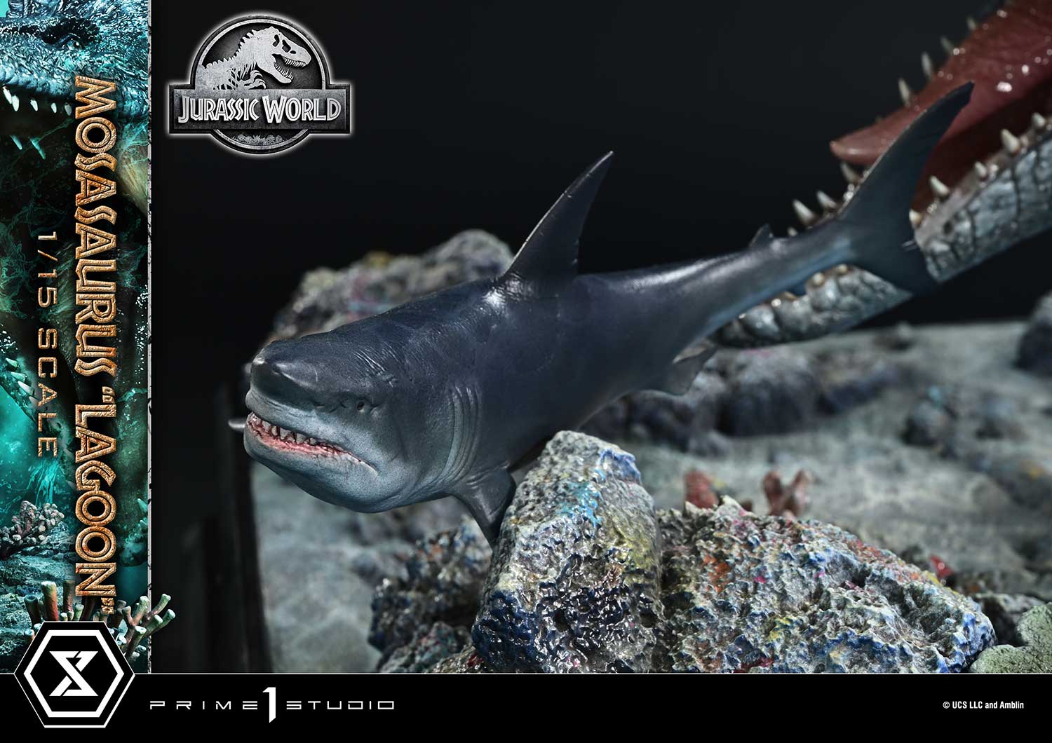 Legacy Museum Collection Jurassic World (Film) Mosasaurus "Lagoon" Bonus Version 1/15 Scale