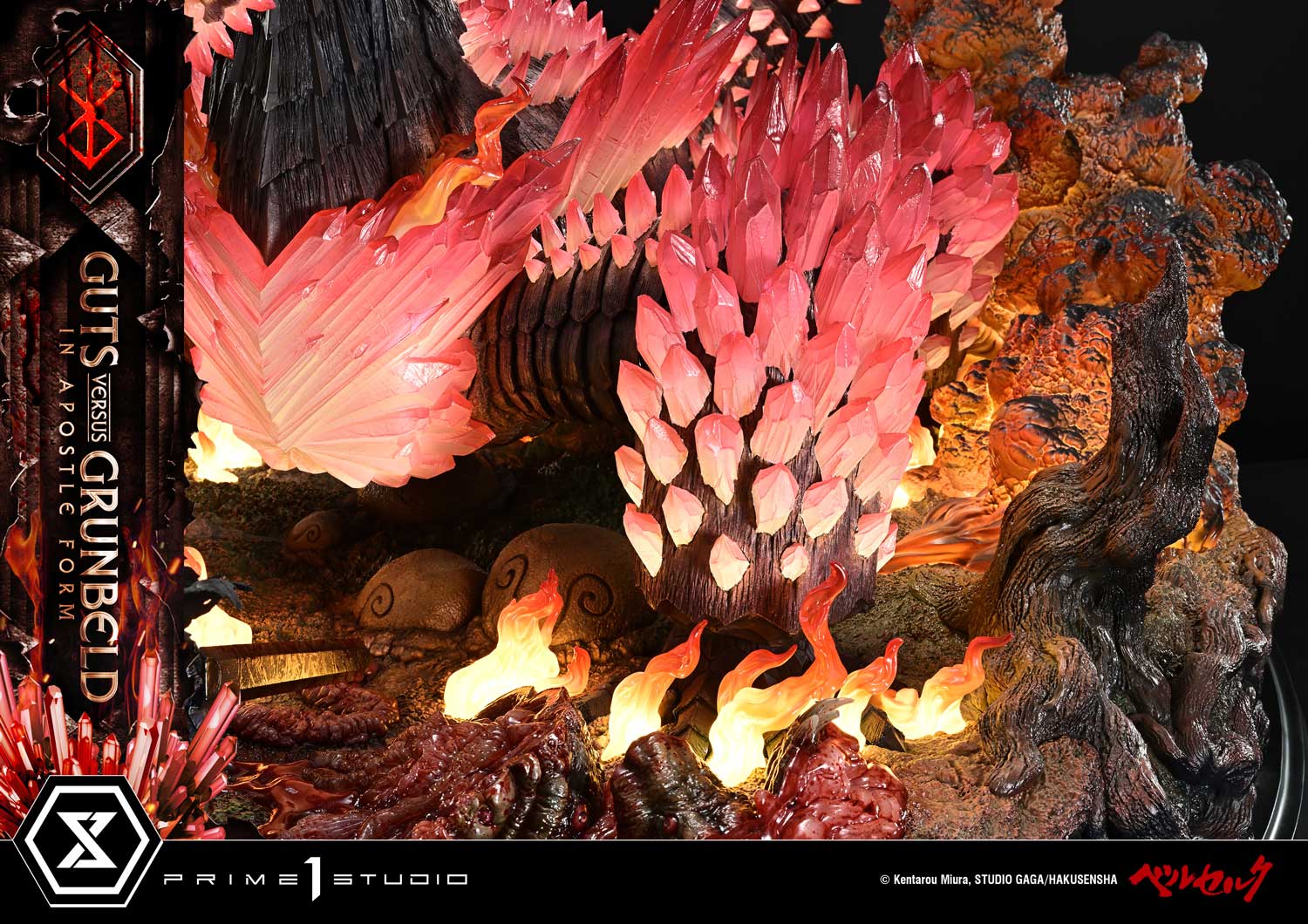 Ultimate Diorama Masterline Berserk Guts Versus Grunbeld in Apostle Form