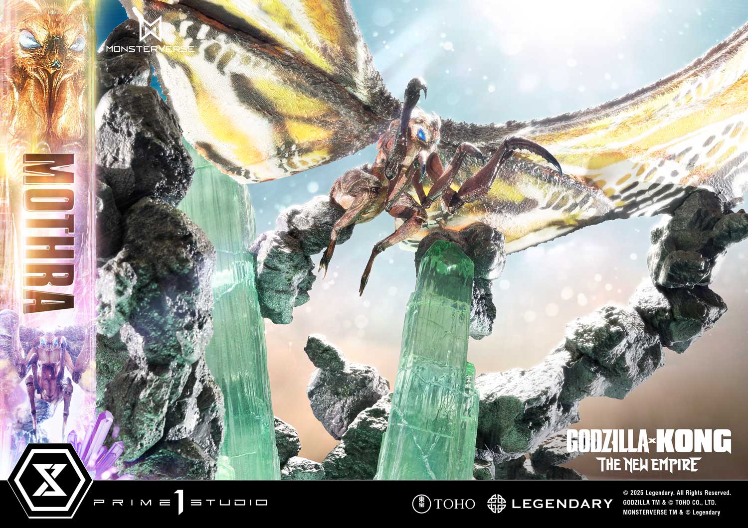 Ultimate Diorama Masterline Godzilla x Kong: The New Empire (Film) Mothra Bonus Version