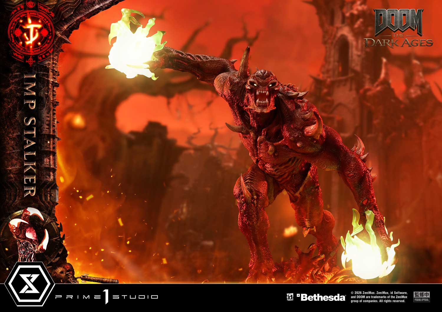 Ultimate Premium Masterline DOOM: The Dark Ages Imp Stalker