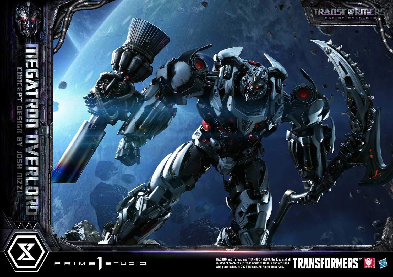 Museum Masterline Transformers Generations I Megatron Overlord (Design by Josh Nizzi) Bonus Version