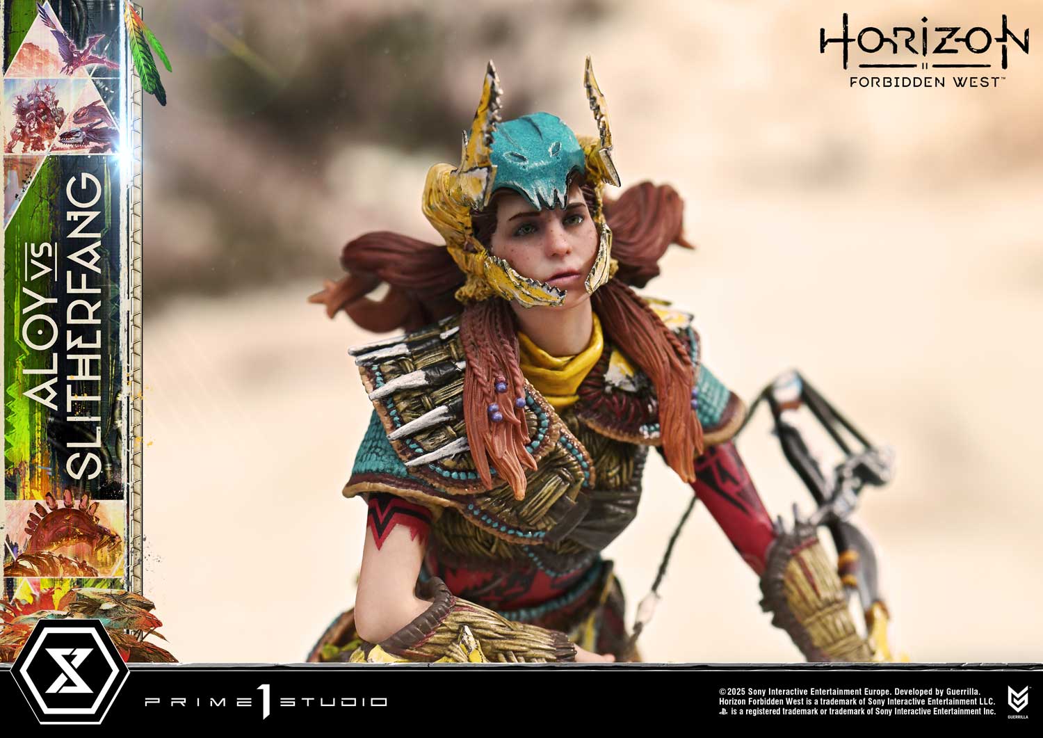Ultimate Diorama Masterline Horizon Forbidden West Aloy vs. The Slitherfang