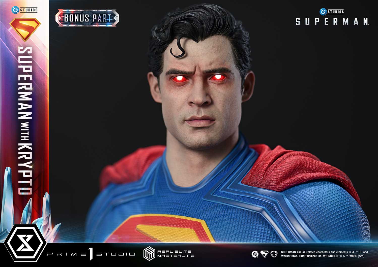 Real Elite Masterline Superman (2025 Film) Superman with Krypto Bonus Version