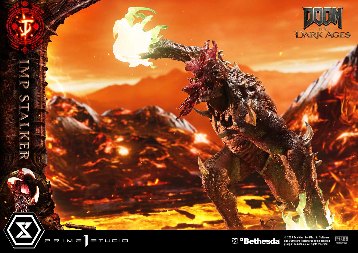 Ultimate Premium Masterline DOOM: The Dark Ages Imp Stalker