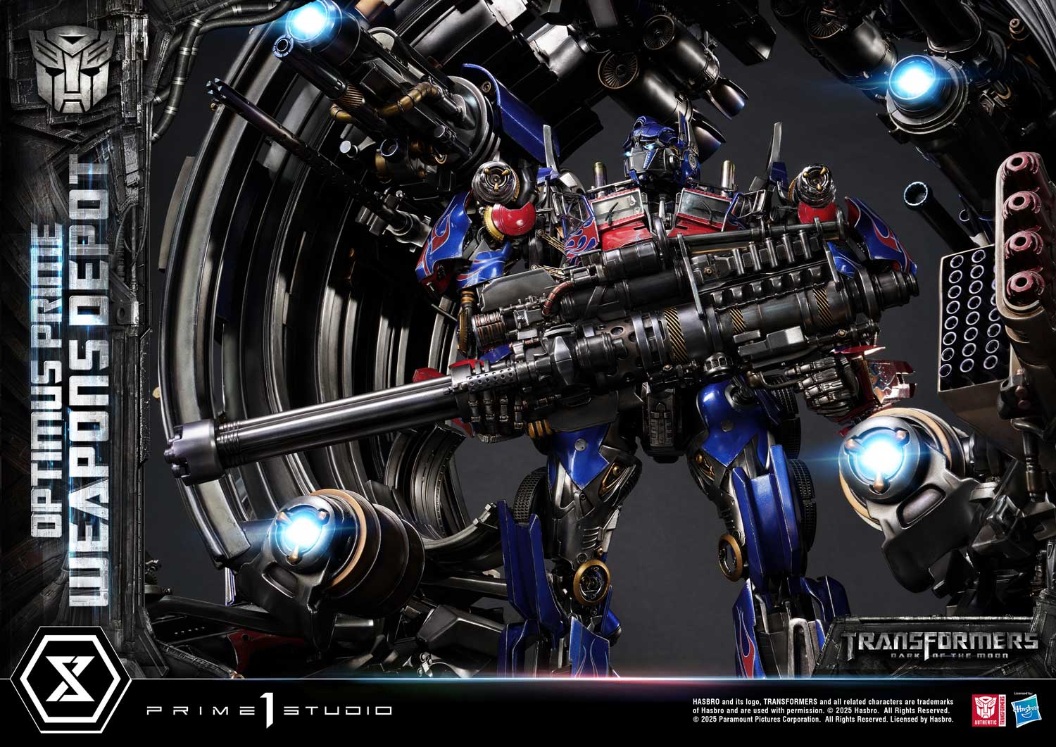 Museum Masterline Transformers: Dark of the Moon (Film) Optimus Prime Weapons Depot