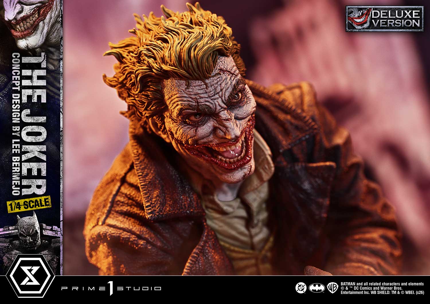 (PRE-ORDER) Ultimate Premium Masterline Batman (Comics) The Joker (Concept Design by Lee Bermejo) Deluxe