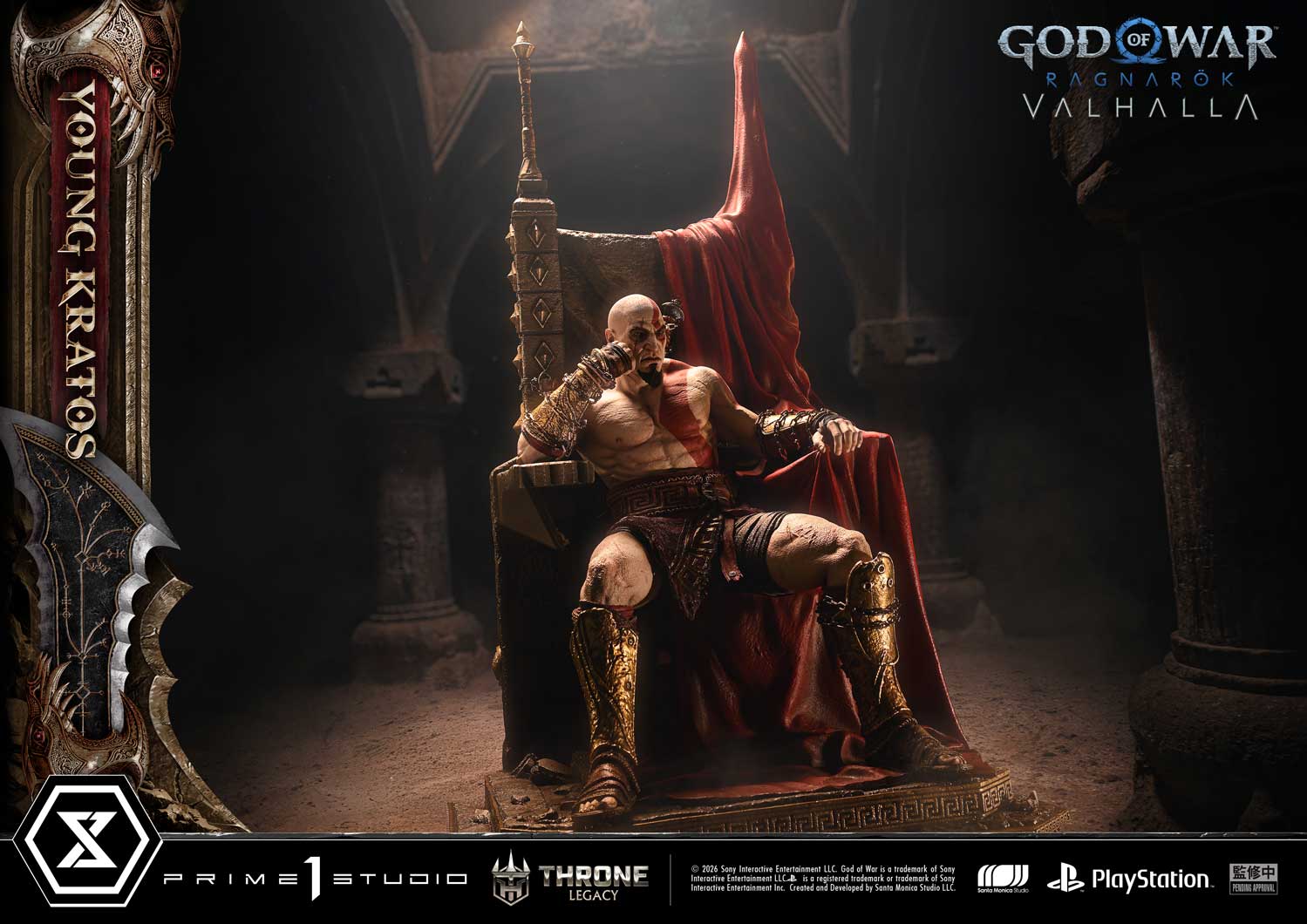 Throne Legacy God of War: Ragnarok Young Kratos Bonus Version