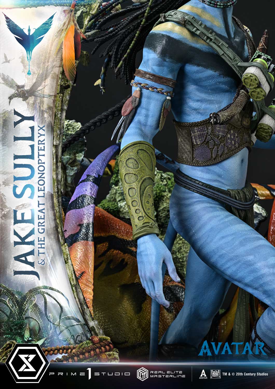 Real Elite Masterline Avatar (Film) Jake Sully &amp; The Great Leonopteryx Avatar Legacy Collection