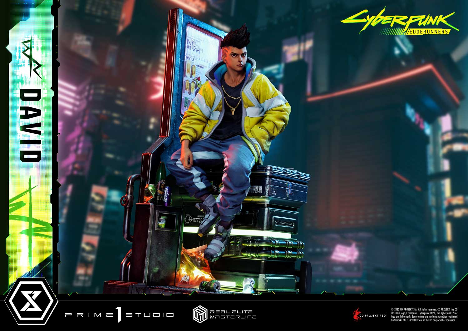 Real Elite Masterline Cyberpunk: Edgerunners David