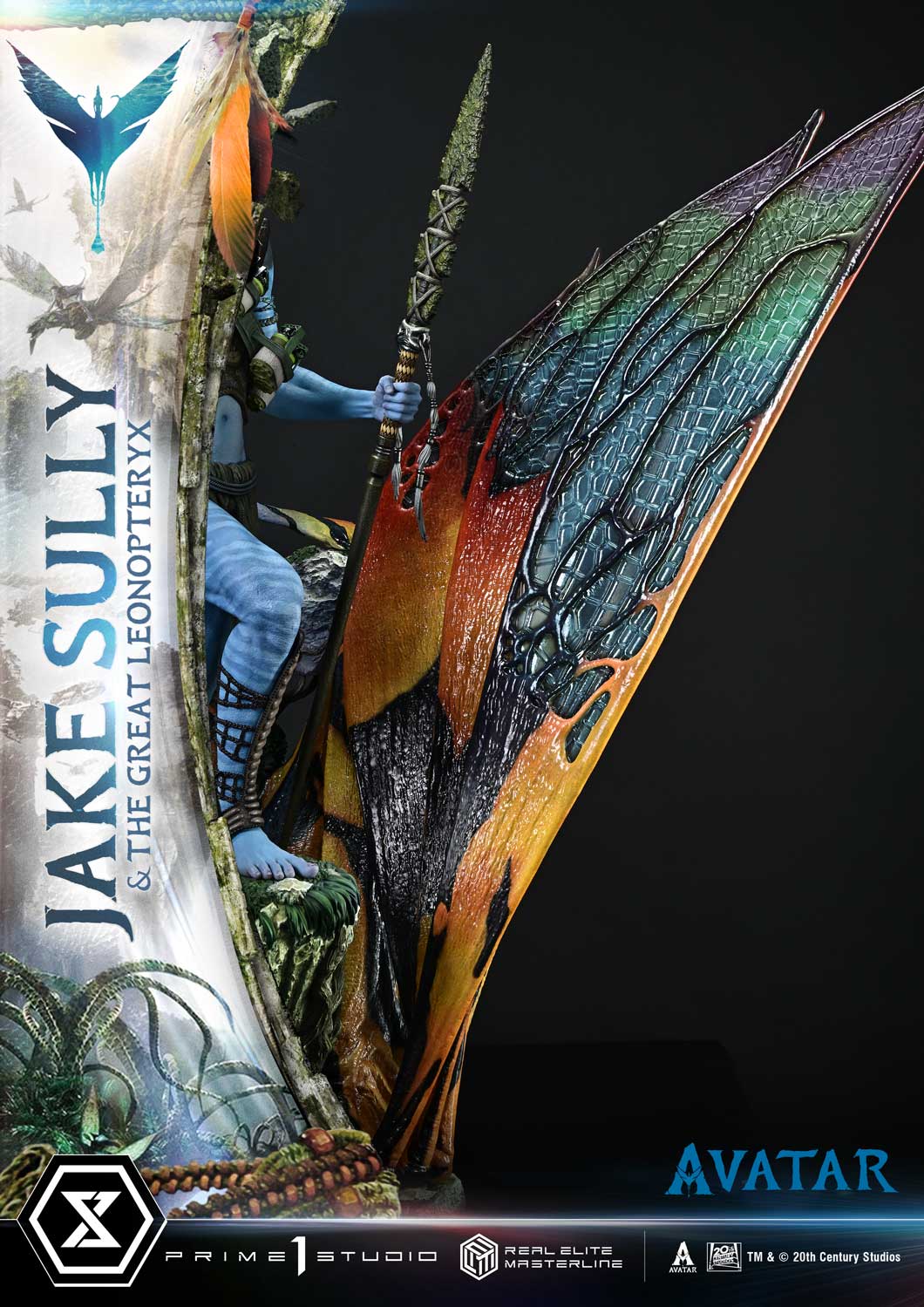 Real Elite Masterline Avatar (Film) Jake Sully &amp; The Great Leonopteryx Avatar Legacy Collection