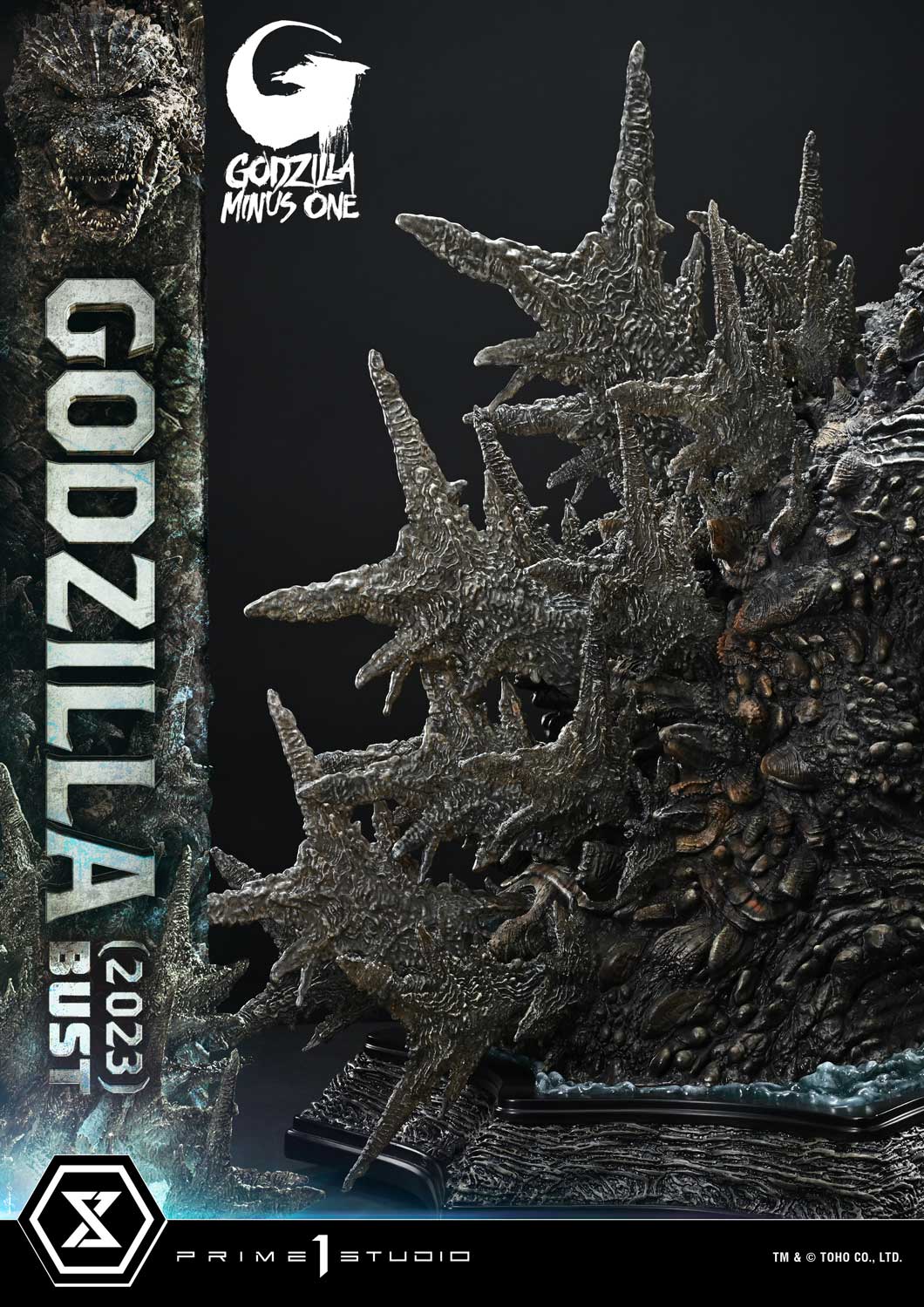 Life Size Bust GODZILLA MINUS ONE (Film) Godzilla (2023)