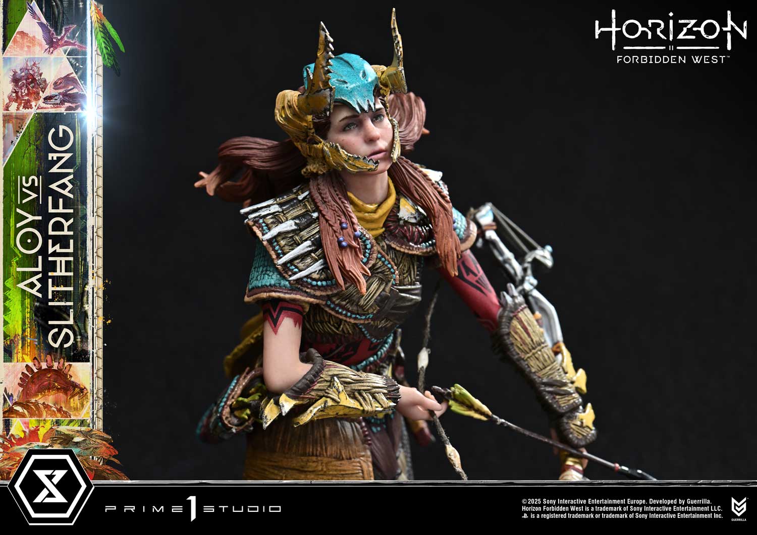 Ultimate Diorama Masterline Horizon Forbidden West Aloy vs. The Slitherfang