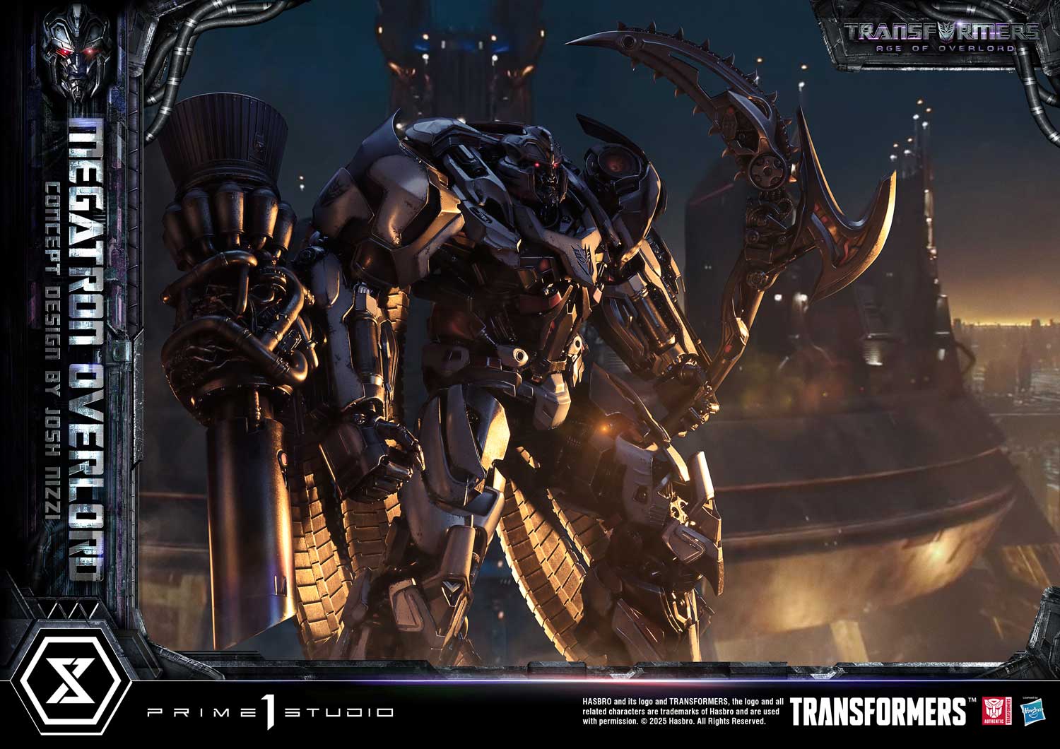 Museum Masterline Transformers Generations I Megatron Overlord (Design by Josh Nizzi)