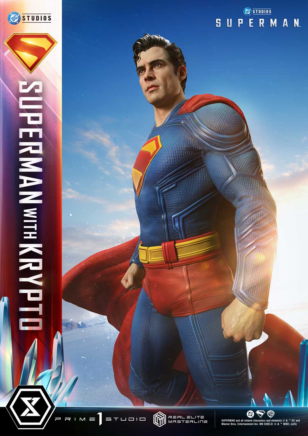 Real Elite Masterline Superman (2025 Film) Superman with Krypto