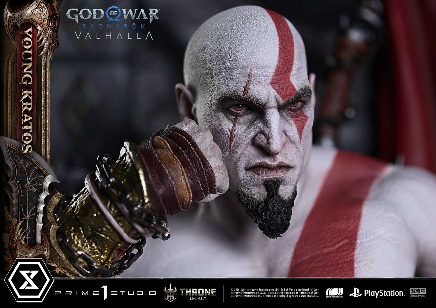Throne Legacy God of War: Ragnarok Young Kratos