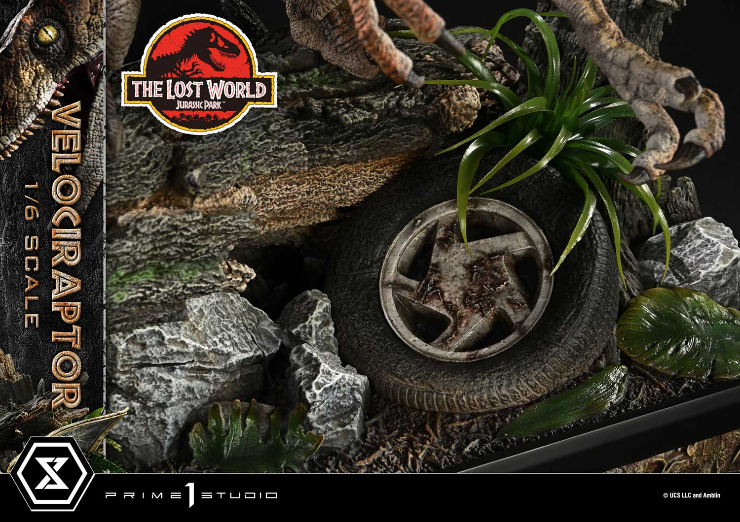 Legacy Museum Collection The Lost World: Jurassic Park (Film) Velociraptor Bonus Version 1/6 Scale